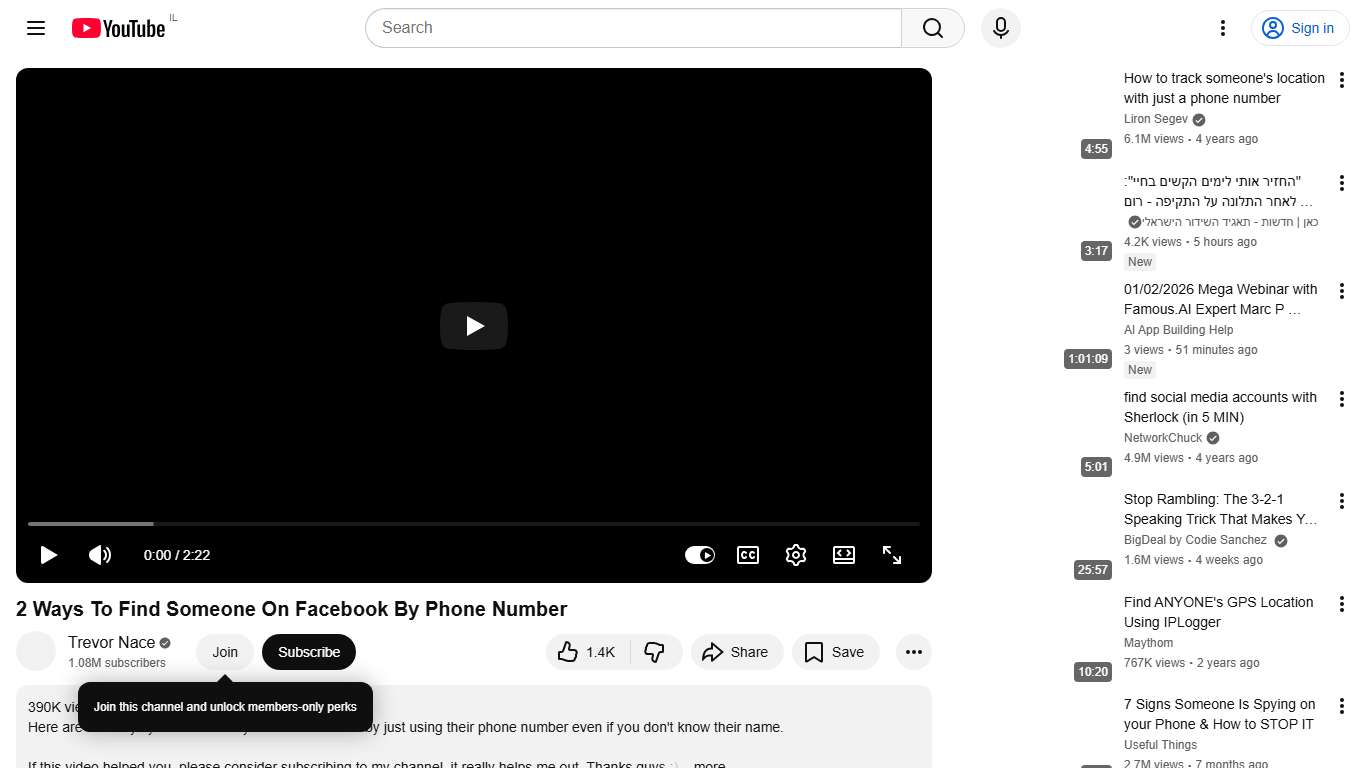 2 Ways To Find Someone On Facebook By Phone Number - YouTube